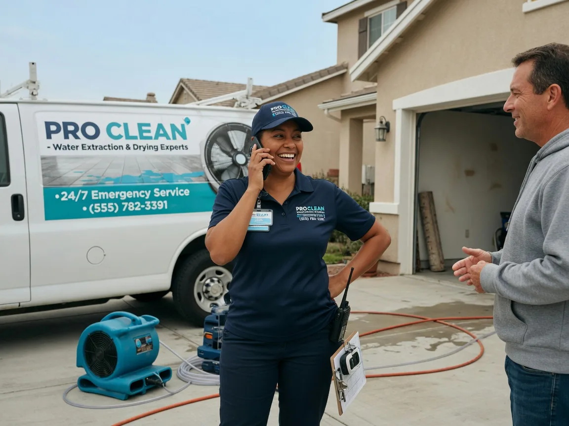 Water Extraction & Drying Lincoln, CA FAQs